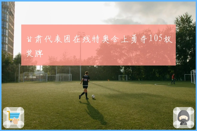 甘肃代表团在残特奥会上勇夺105枚奖牌